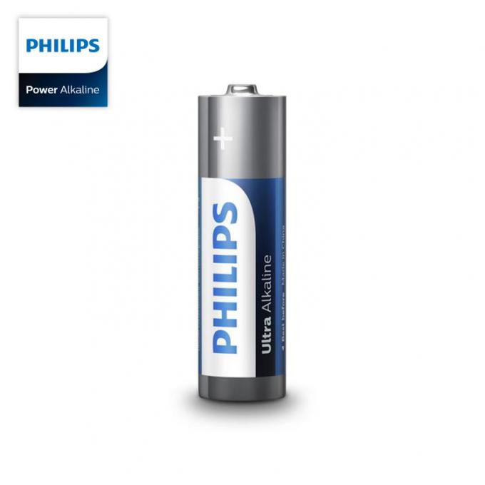 Baterias duradouros extra ultra alcalinas para todo o meados de à bateria alta do tamanho de PHILIPS Ultra Alkaline AA dos dispositivos do dreno