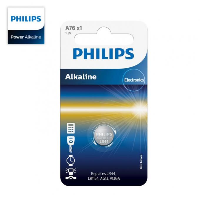 PHILIPS Button Battery Alkaline Minicells para o uso diário