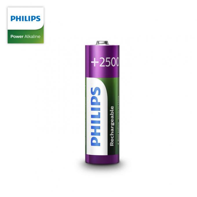 Bateria recarregável do Ni MH de Philips 1.2V 2450mAh AA para brinquedos elétricos
