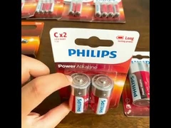 Certificação do IEC da bateria alcalina 18000mAh dos controles remotos D da lanterna elétrica