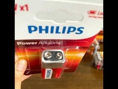 A vida usa baterias alcalinas 500mAh do AA do poder de 9V Philips para o carro bonde das crianças