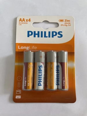 R06 Msds 1.5v Zinc Carbon AA Battery 2900mAh For Remote Control