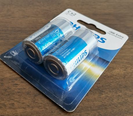 LR14E2B 2C Alkaline Battery 7500mAh PHILIPS Long Lasting Batteries